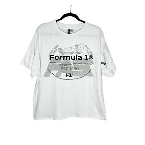 Formula 1 Oversized Graphic Print Tee size Small